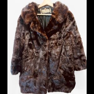 Mink Coat Vintage by Martin Victor Furs of Alaska